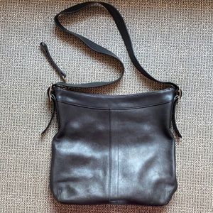 Coach Duffle Gallery Slim Tote Shoulder Leather